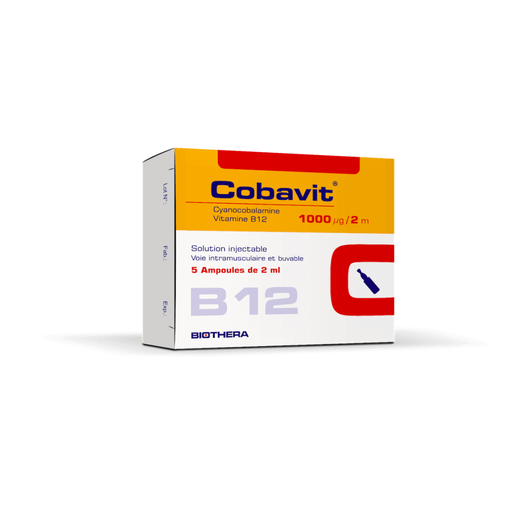 vitamine b12 injectable posologie COBAVIT - BIOCARE GROUP